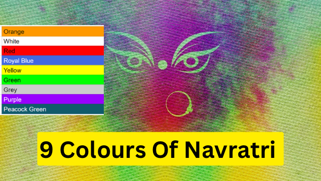 9 Colours Of Navratri 2023